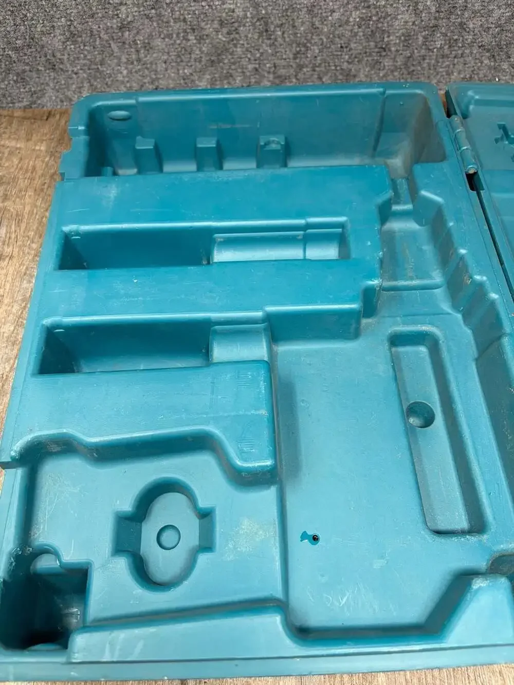 Makita Blue Hard Plastic drill  Tool Box Carrying Case Storage Box (Empty)